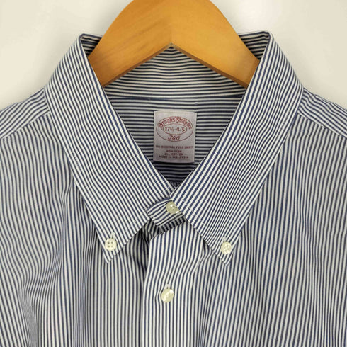 ブルックスブラザーズ 346 BROOKS BROTHERS ストライプBDシャツ メンズ  17 1/2-4/5